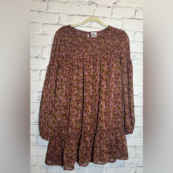 Sadie & Sage “Dear Rosaline” Floral Mini Dress – Size Small - Picture 3 of 9